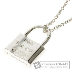 Tiffany Lock Necklace Silver